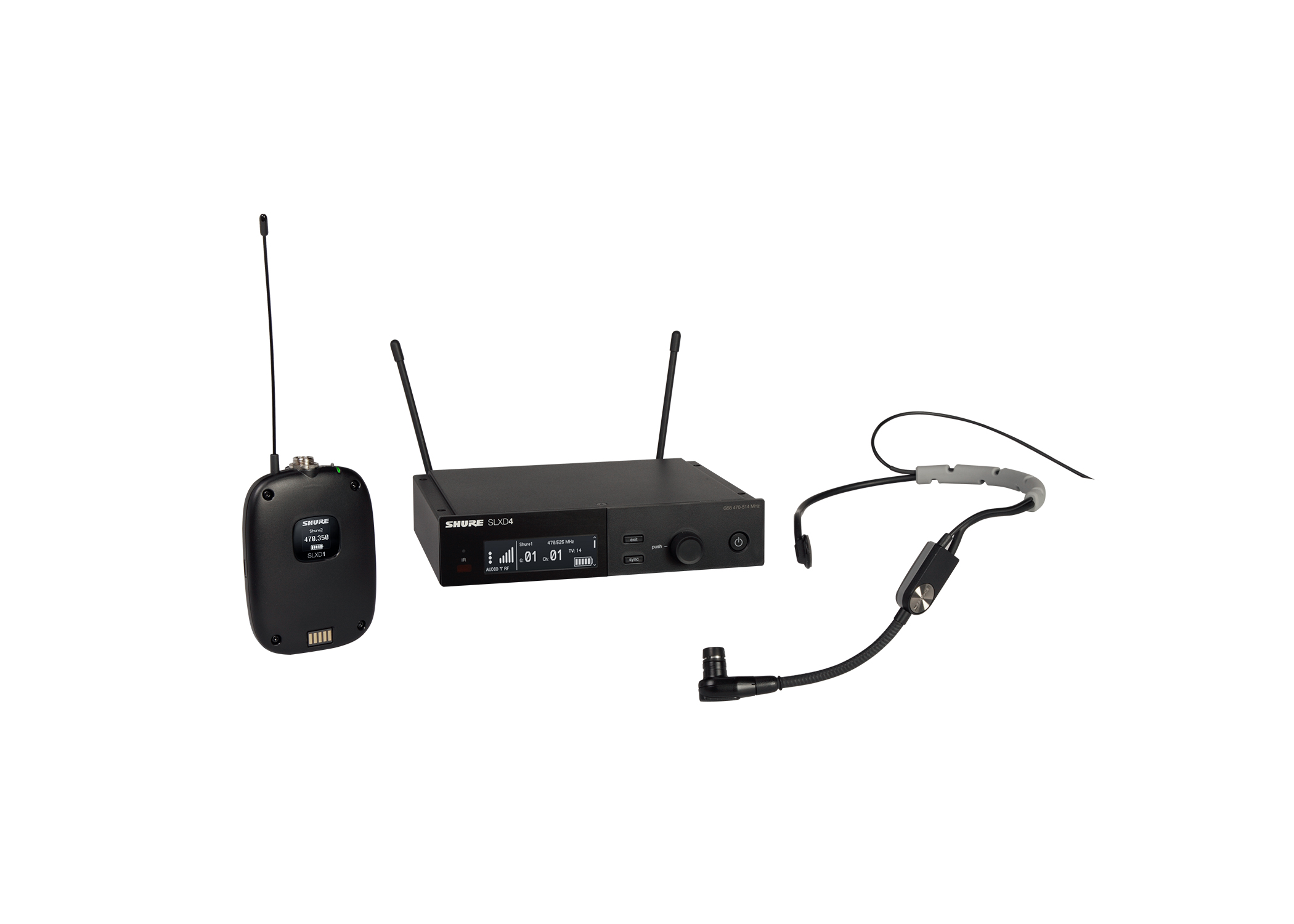Shure SLXD14/SM35 Wireless System With Bodypack Transmitter And