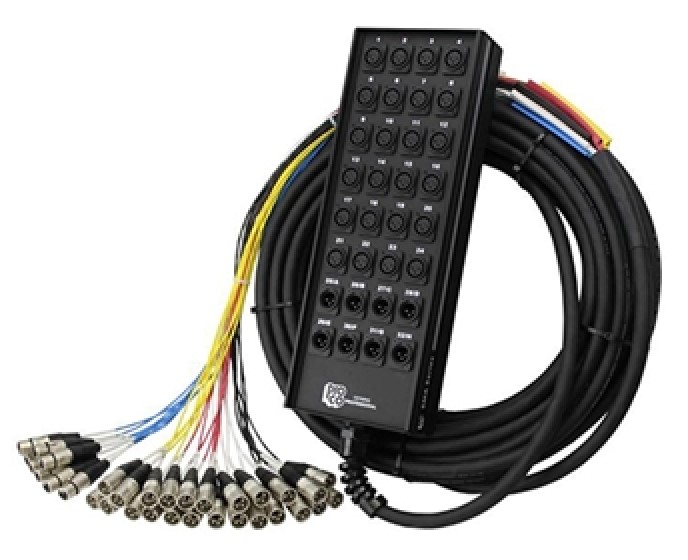 Pro Co RM2408FBX-100 100' RoadMASTER 24x8 Snake with XLR