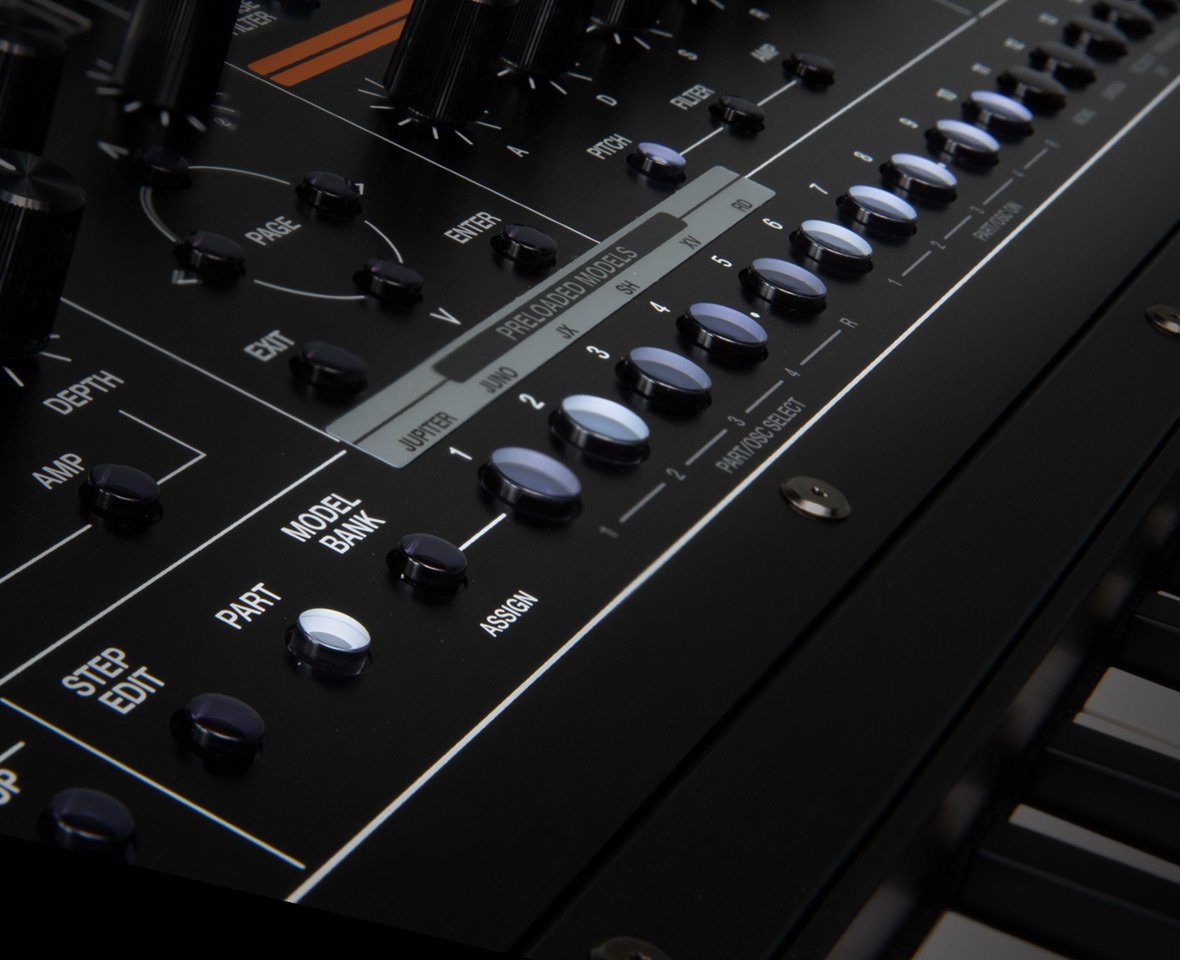 Roland JUPITER-XM 49 Key Synthesizer Keyboard | Full Compass Systems