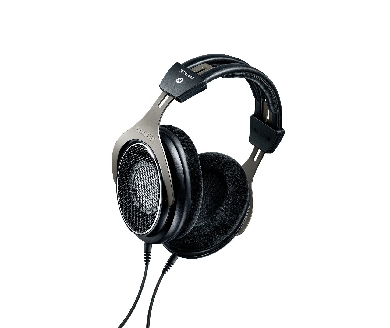 Shure SRH1840 Open-Back Headphones with Detachable Cable, Velour Ear  Cushions