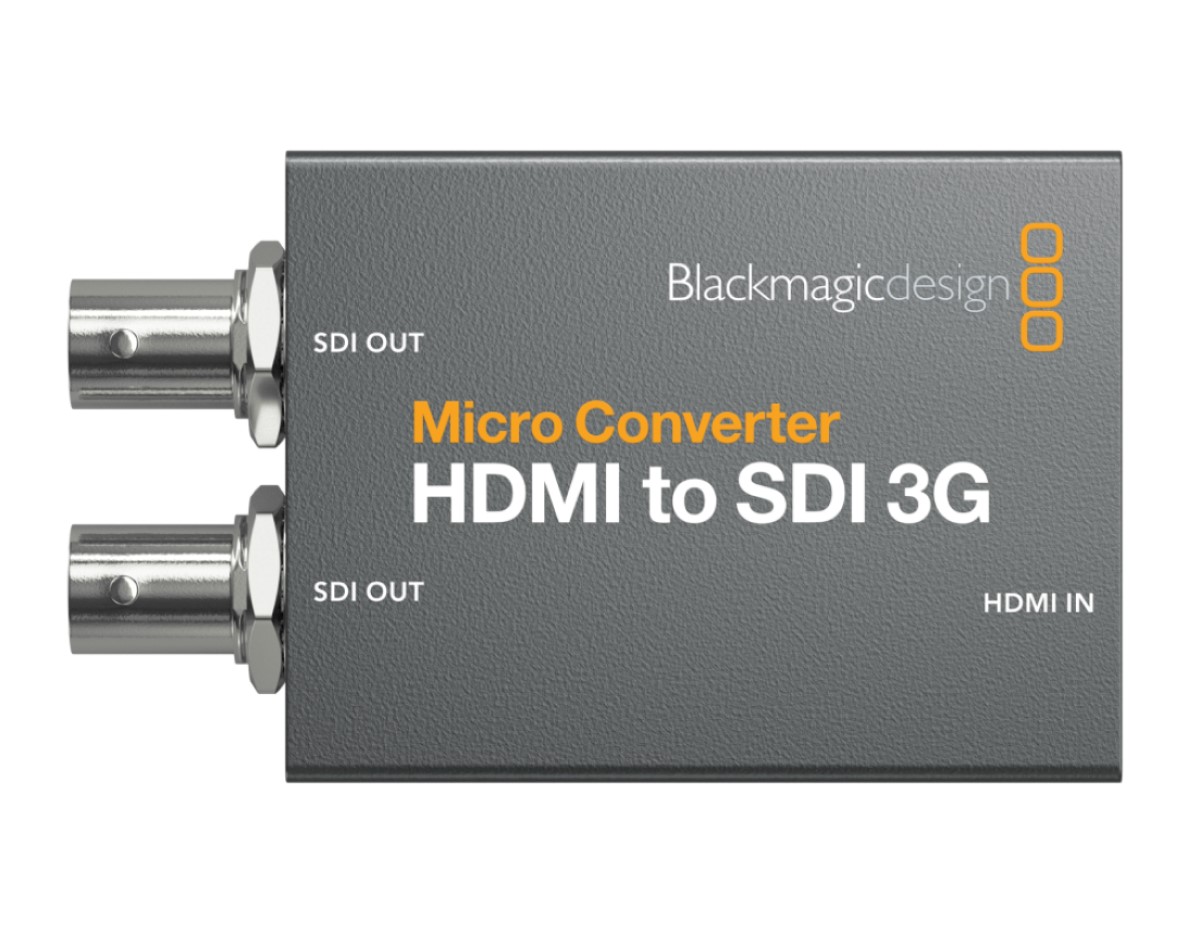 Blackmagic Design Micro Converter HDMI to SDI 3G HDMI 2x 3G-SD/HD/SDI Compact Converter | Full Compass Systems