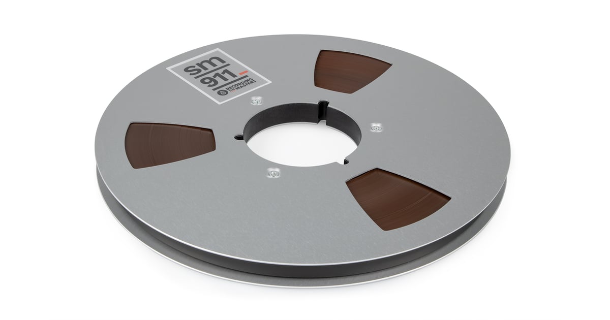 Tape Reels RecordingTheMasters SM911-34220 1/2" X 2500', 10.5" Metal Reel, NAB Hub |  Full Compass Systems