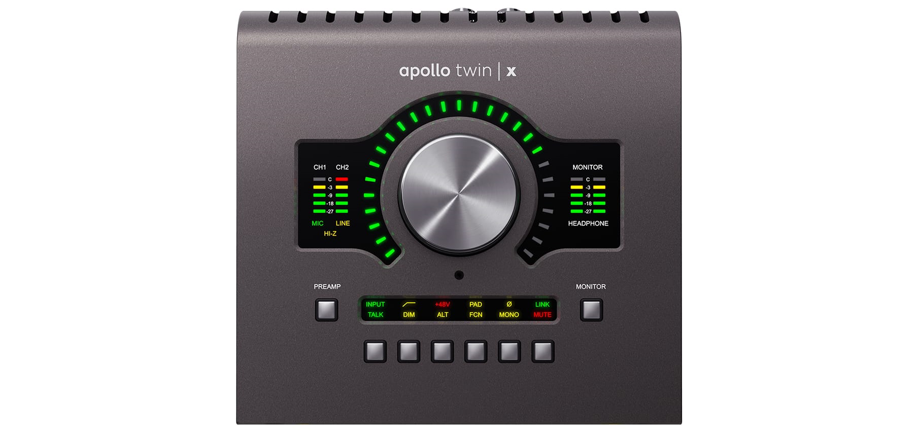 Universal Audio Apltwxq He Apollo Twin X Quad Heritage Edition Desktop Mac Win Tb3 Full Compass Systems