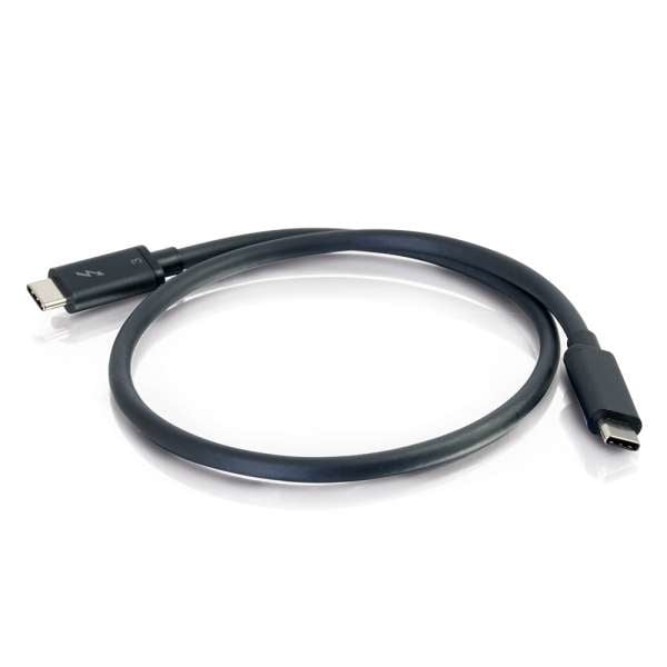 Cables To Go 28840 1.5' Thunderbolt 3 Cable, 40Gbps, USB-C Male To