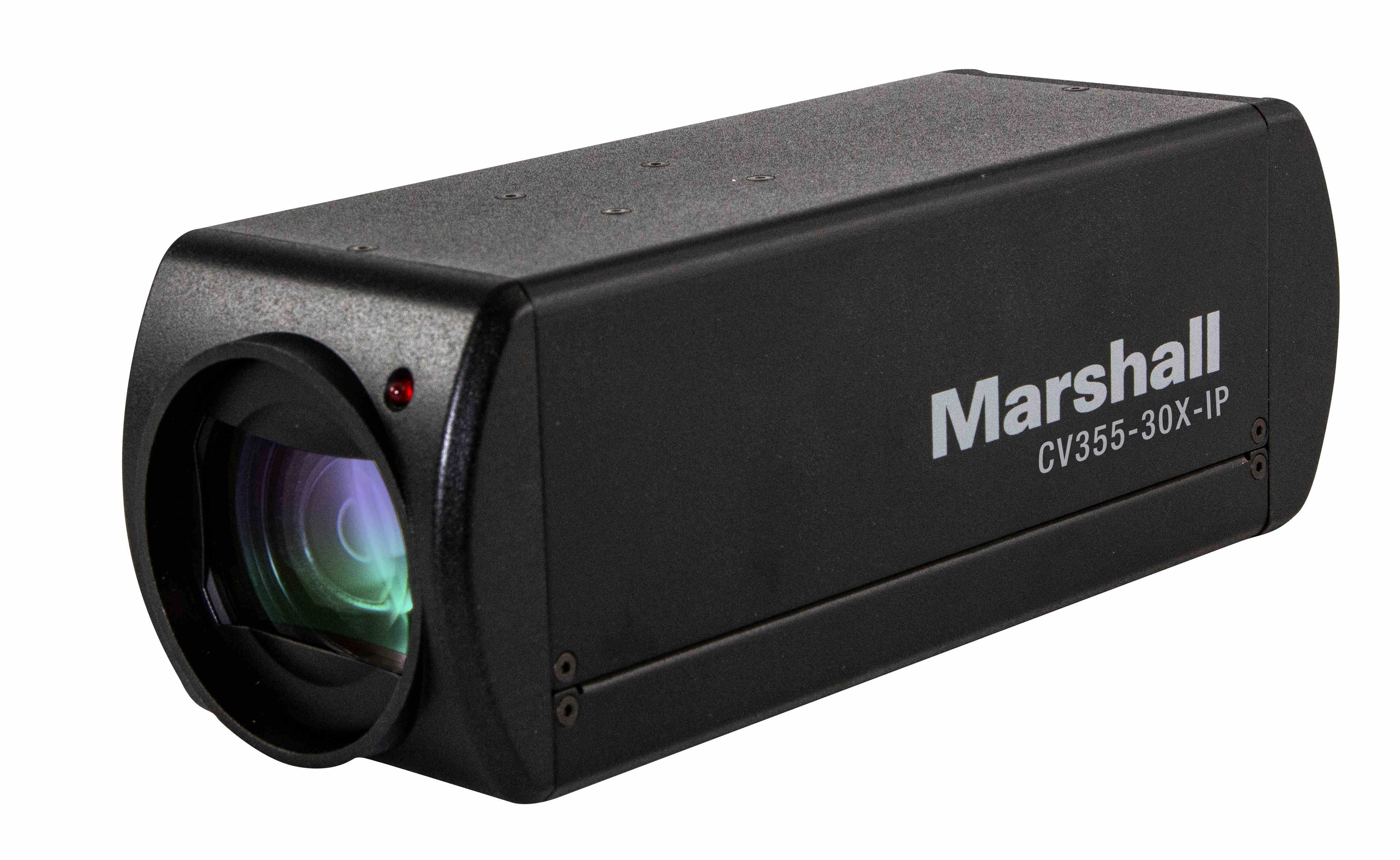 Photos - Camcorder Marshall Electronics CV355-30X-IP 30X Zoom IP Camera Compact 8.5MP Full HD 