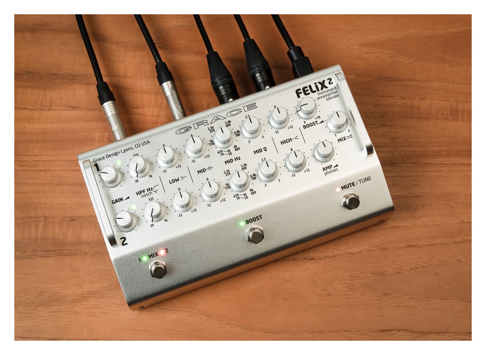 Grace Design FELIX-2 2-Channel Instrument and Microphone