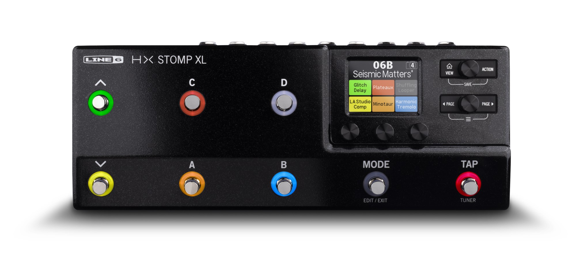 Line 6 HX-STOMP-XL HX Stomp XL Guitar Multi-effects Floor Processor for sale