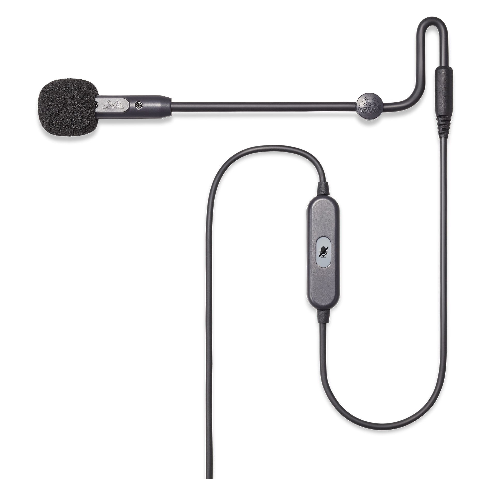 Antlion Audio ModMic USB Unidirectional / Omnidirectional Boom Microphone For Headphones | Full Compass Systems