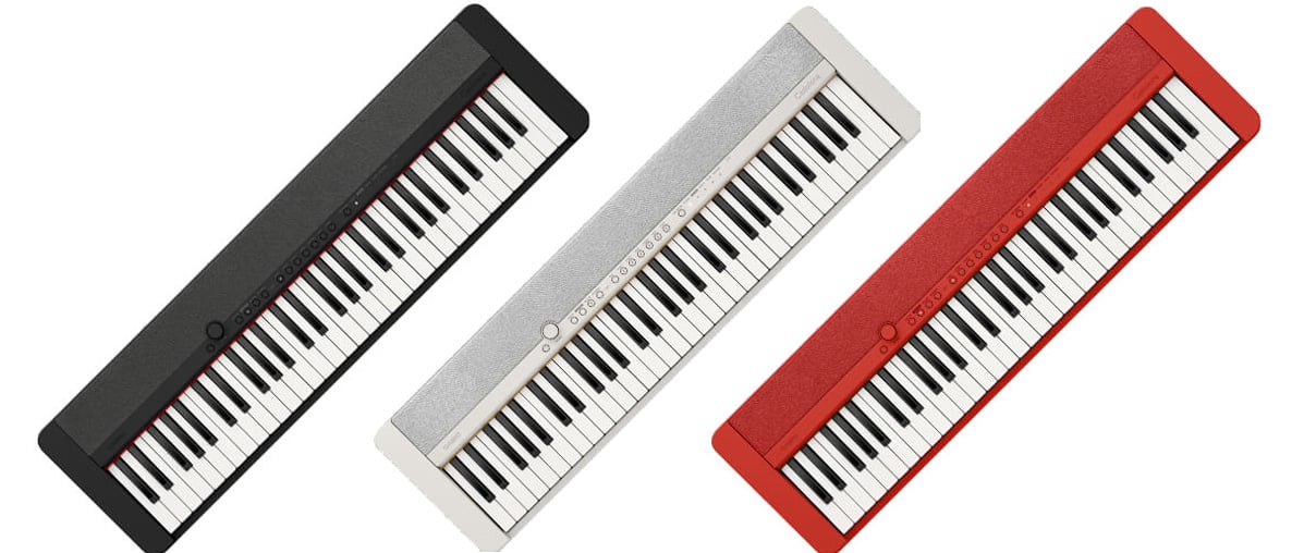 CT-S1RD | Casiotone 61 Key Red Portable Keyboard | CASIO