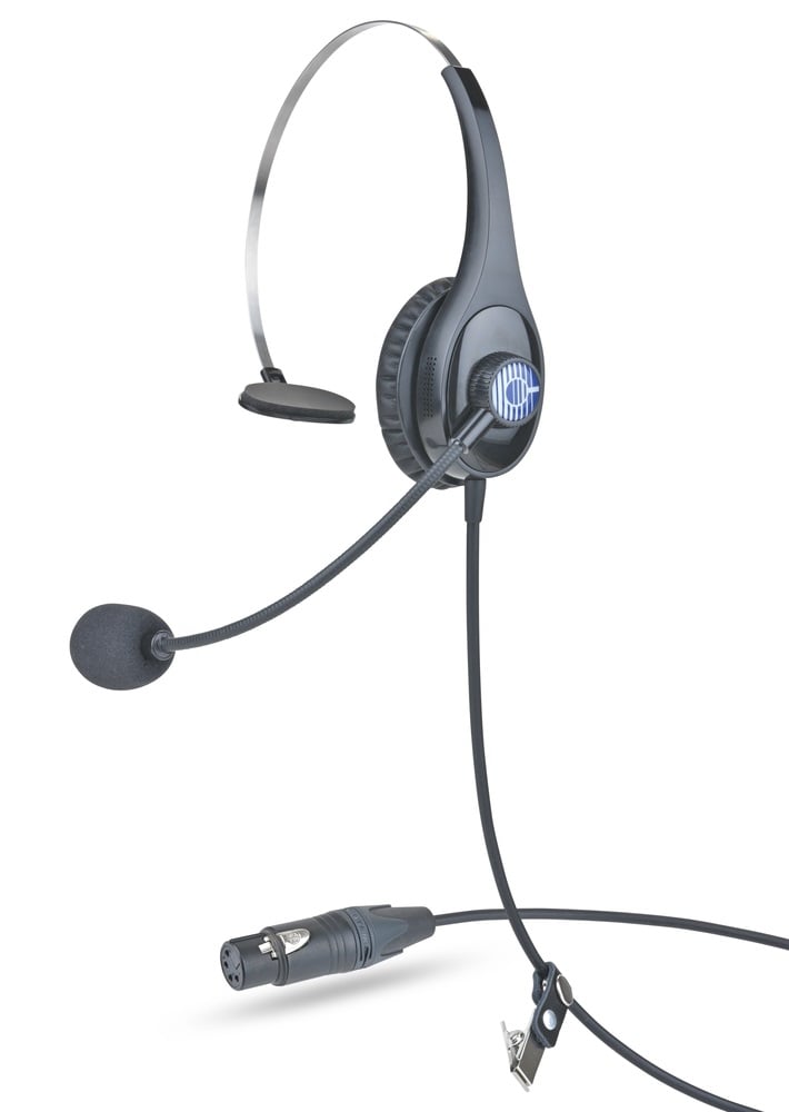 teenager Inflate snowman Clear-Com CC-28-X4 Light Weight Single-ear Intercom Headset, XLR (F) 4-Pin  | Full Compass Systems