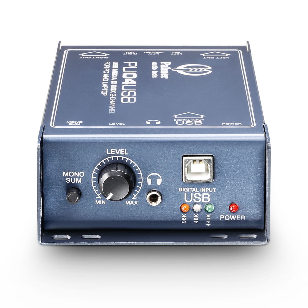 bomba Alegaciones Kilómetros Palmer PLI04USB 2-Channel USB DI Box And Line Isolator | Full Compass  Systems