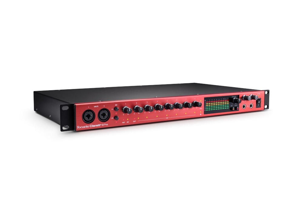 Photos - DAC Focusrite Clarett+ 8Pre Powerful studio-grade 18-in/20-out audio interface 