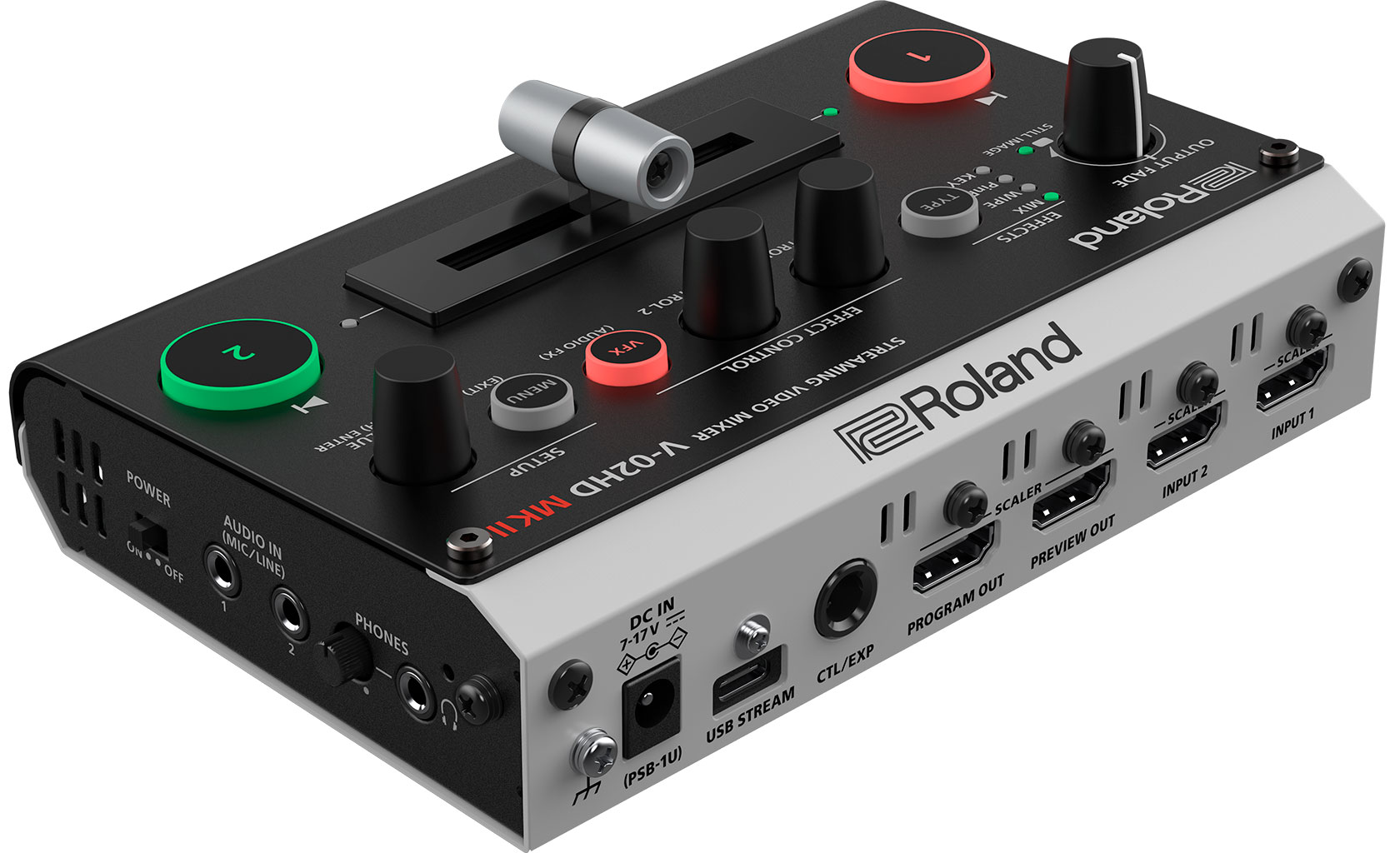 Roland Professional A/V V-02HD-MKII Multi-Format Live Streaming 