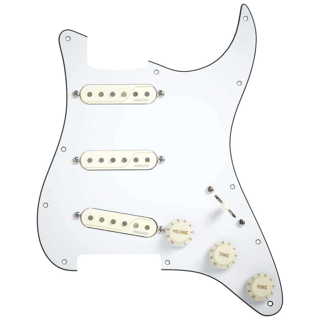 Fishman PRF-STR-WPG Fluence Loaded Pickguard - 3 Single Width Pickups for Strat® for sale