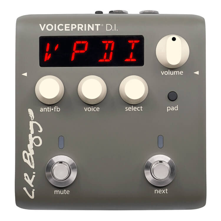 LR Baggs VOICEPRINT DI Acoustic DI/ Foot Pedal With Voiceprint