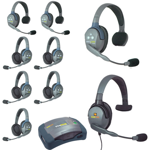 EVADE Single Wireless Headsets - Eartec Communication