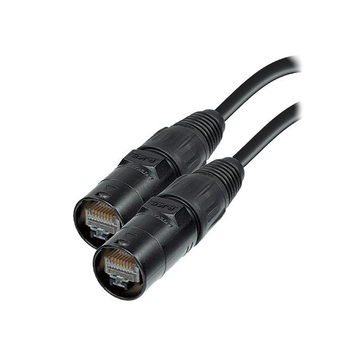 Link USA ER6N5B6SF25 25' CAT6A STP Ethernet Cable, Neutrik