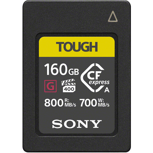 SONY CFexpress Type A 160GB TOUGH　160GB Sony CFexpress Type A TOUGH Memory Card 160GB for