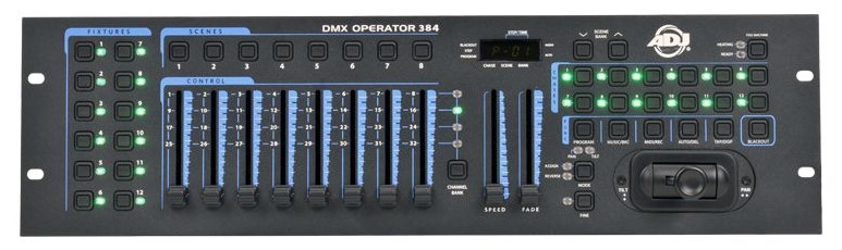 ADJ DMX Operator 384 DMX Controller for 12 Fixtures, 384