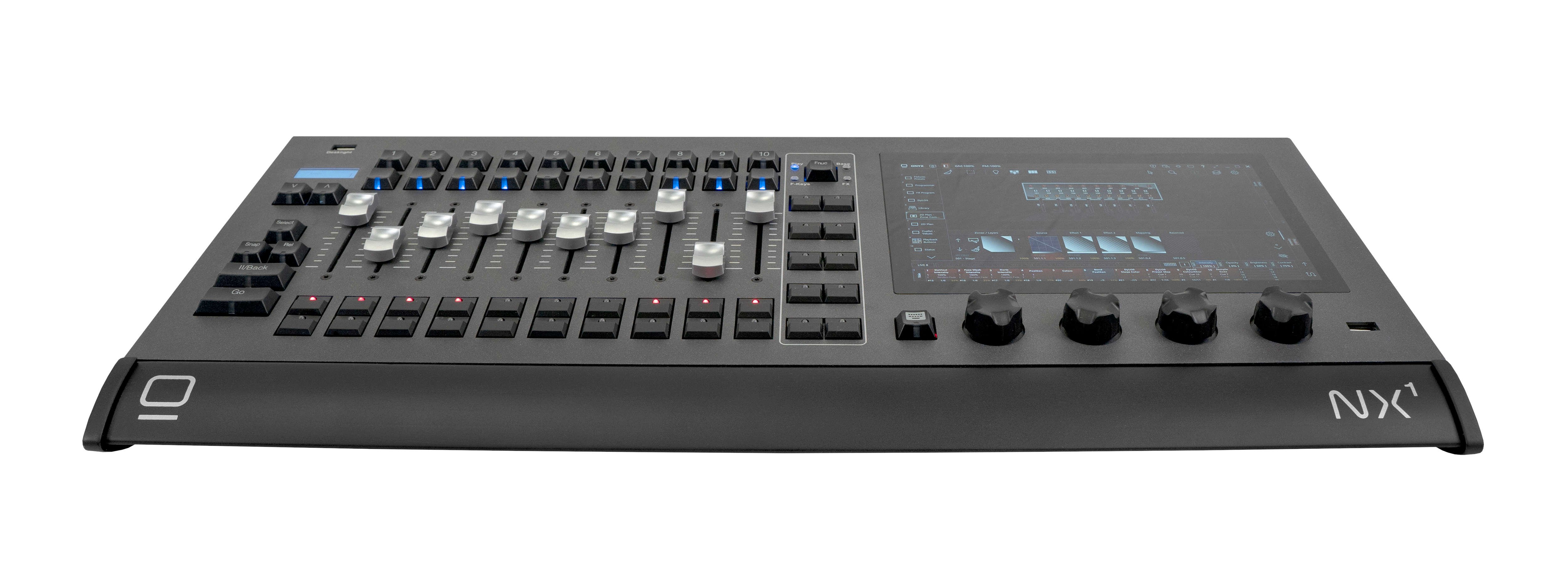 tilgive Moderat Forskel Obsidian Control Systems NX1 8 Universe, 10 Motorized Playback ONYX  Lighting Controller | Full Compass Systems