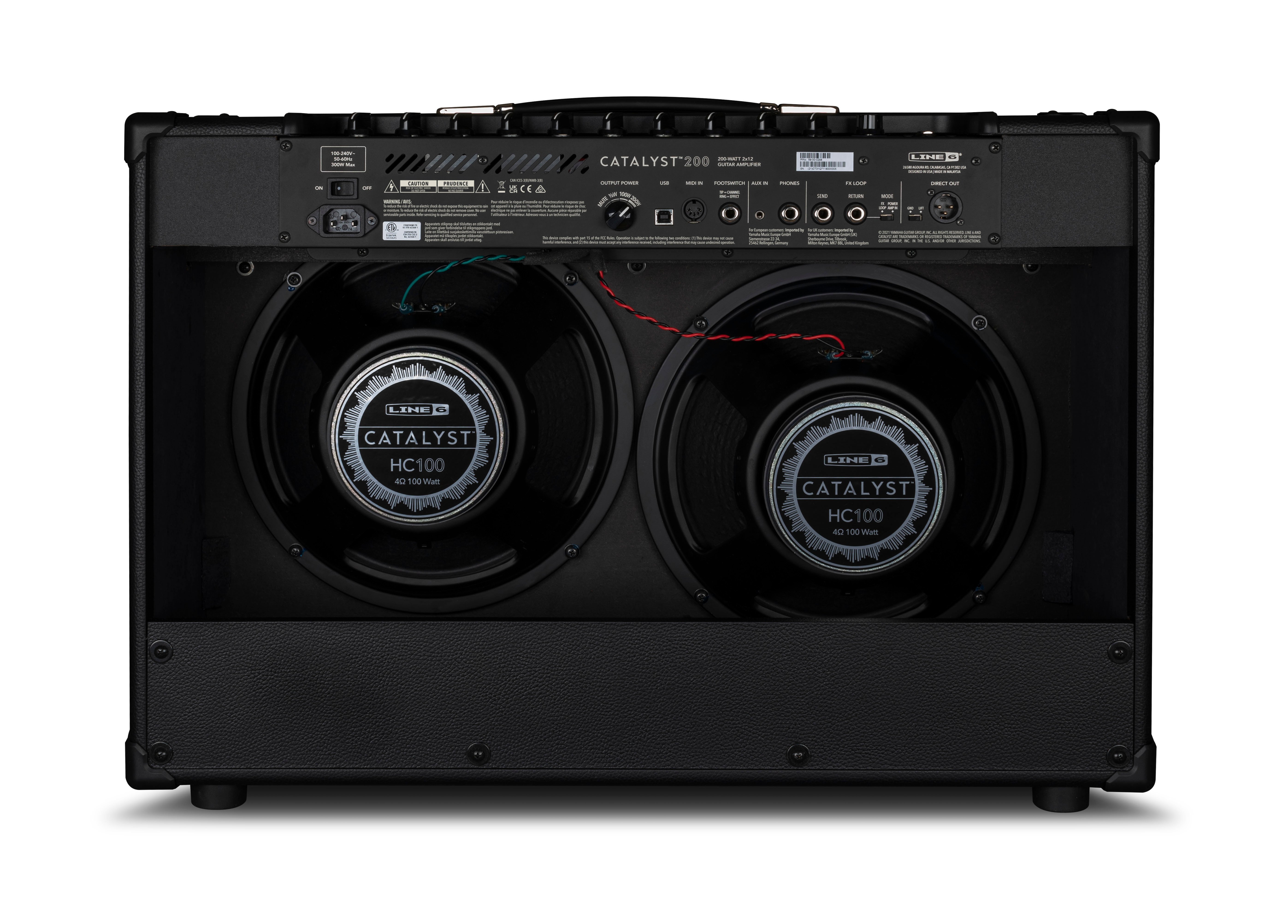 Line 6 CATALYST-200 200W 2X12 Combo Guitar Amp | Full Compass Systems