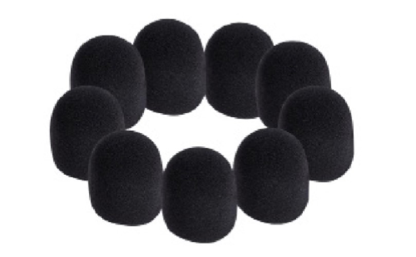 Photos - Other Sound & Hi-Fi On-Stage ASWS58B5 Mic Windscreens, Black, Package of 5 