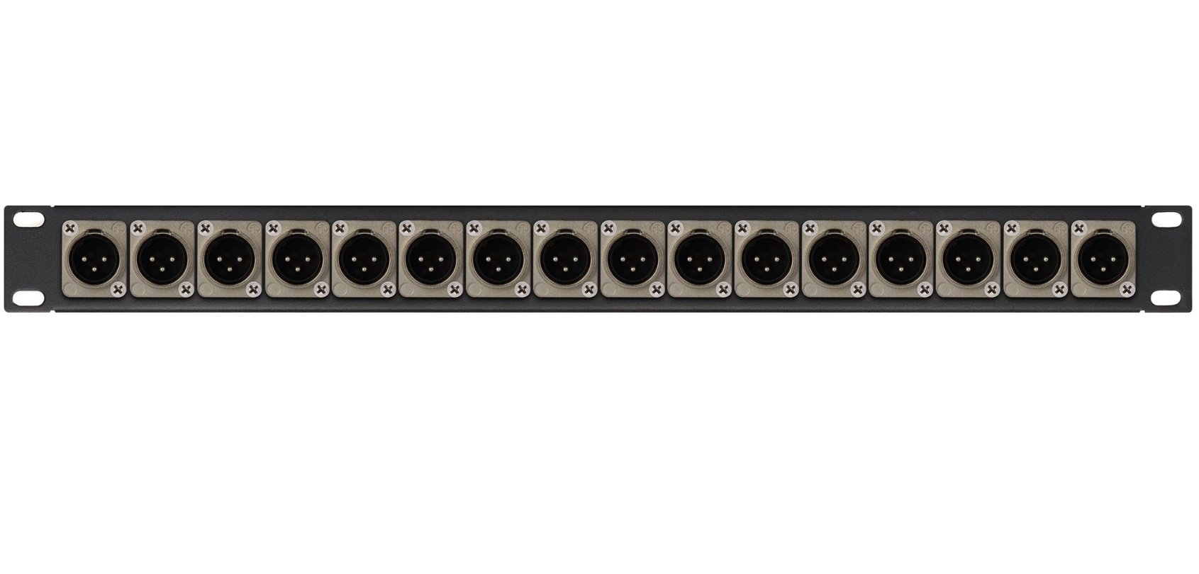 My Custom Shop CTX-16XMXF XLR Feedthru 1RU Patch Panel