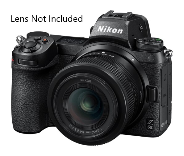 Nikon 1659 Z 6II FX-format Mirrorless Camera Body | Full Nikon 1659 Z 6II FX-format Mirrorless Camera Body | Full