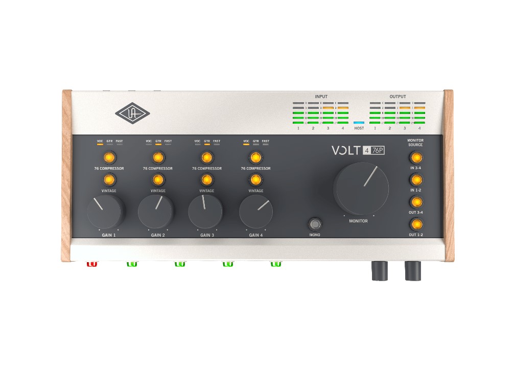 Øjeblik Helligdom venstre Universal Audio VOLT 476P USB 2.0 Audio Interface With 76 Compressor,  4-in/4out | Full Compass Systems