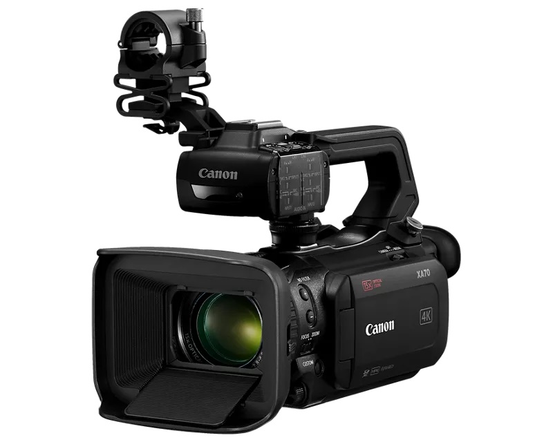 Photos - Camcorder Canon XA70 Professional UHD 4K  with Dual-Pixel Autofocus and 15x 