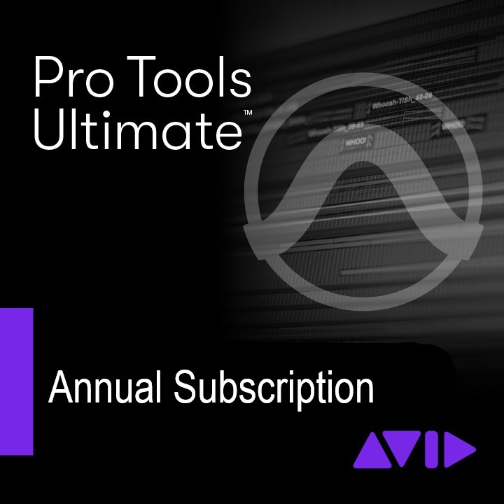 Avid Pro Tools Ultimate Annual Subscription New DAW Software