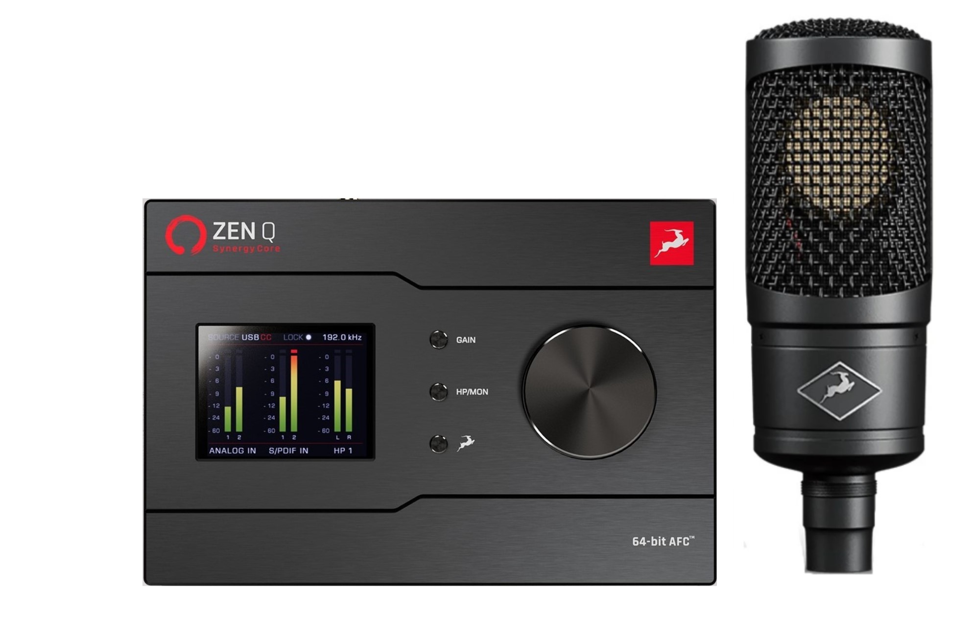 Antelope Audio Zen Q Synergy Core TB Bundle 14x10 Bus-Powered