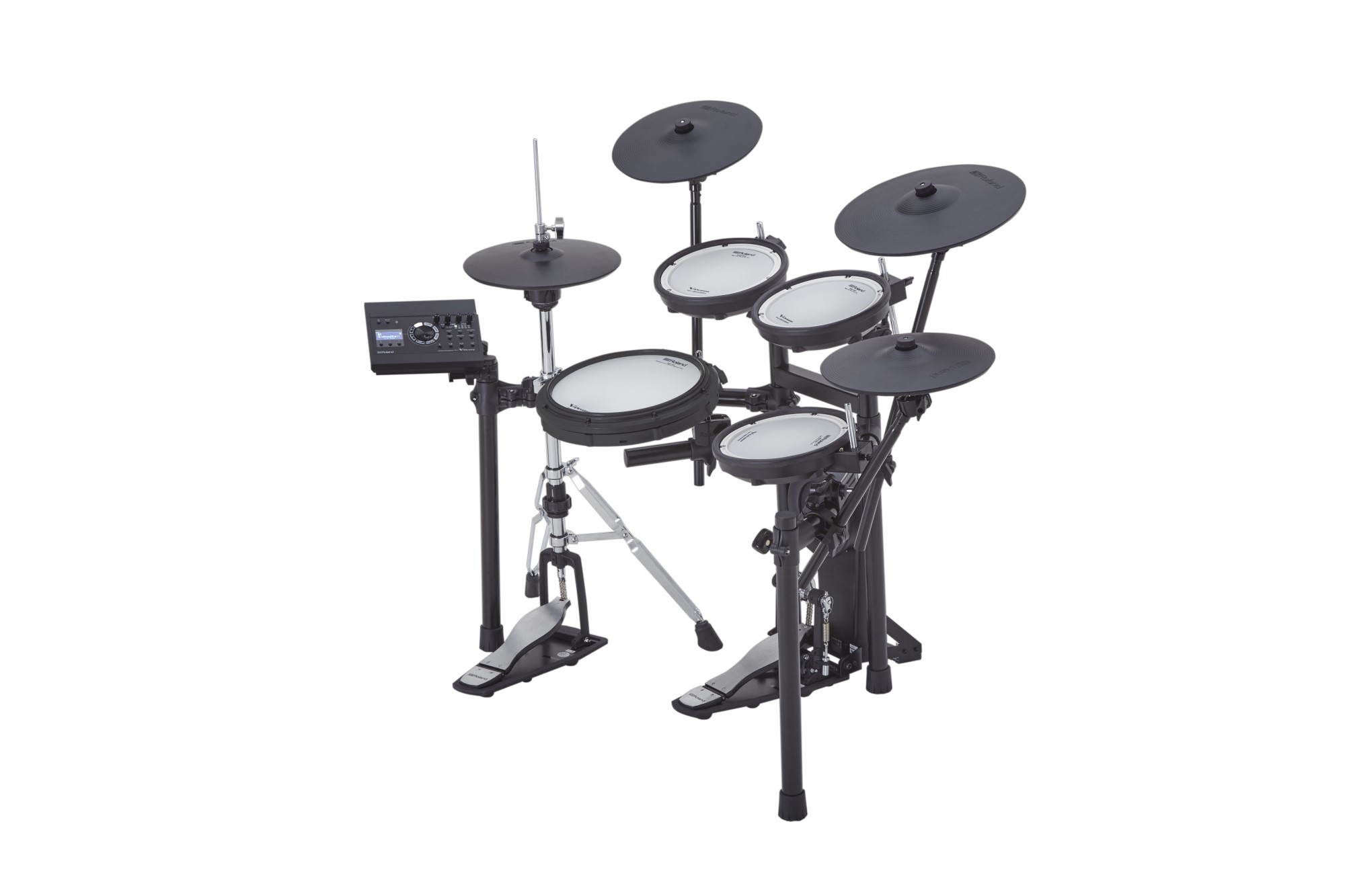 Roland TD-17KVX2-S 5-Piece Electronic Drum Kit With Mesh Heads And 4x  Cymbals
