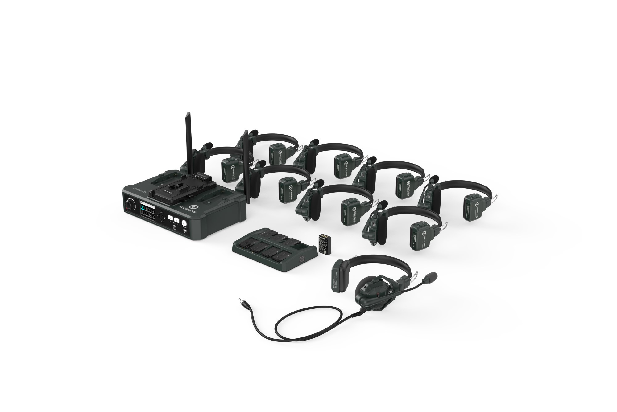 Official] Hollyland Solidcom C1 - Full-Duplex Wireless Intercom Headset  System with DECT - Hollyland