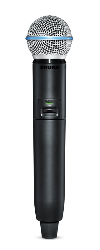 Shure GLXD2+/B58 Dual Band Handheld Transmitter with BETA