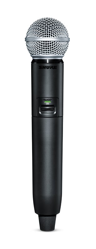 Photos - Microphone Shure GLXD2+/SM58 Dual Band Handheld Transmitter with SM58 Capsule 