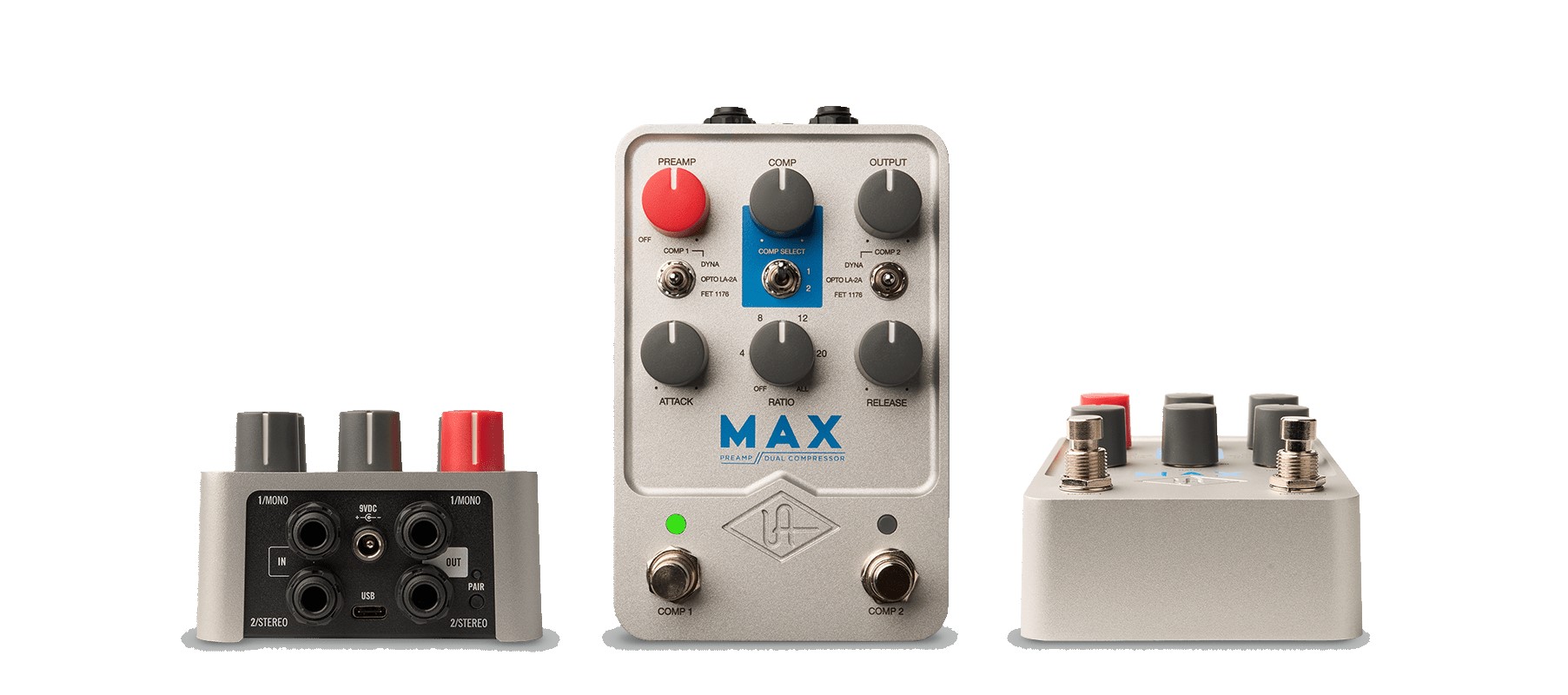 Photos - Effects Pedal Universal Audio MAX Preamp and Dual Compressor Footswitch  GP 