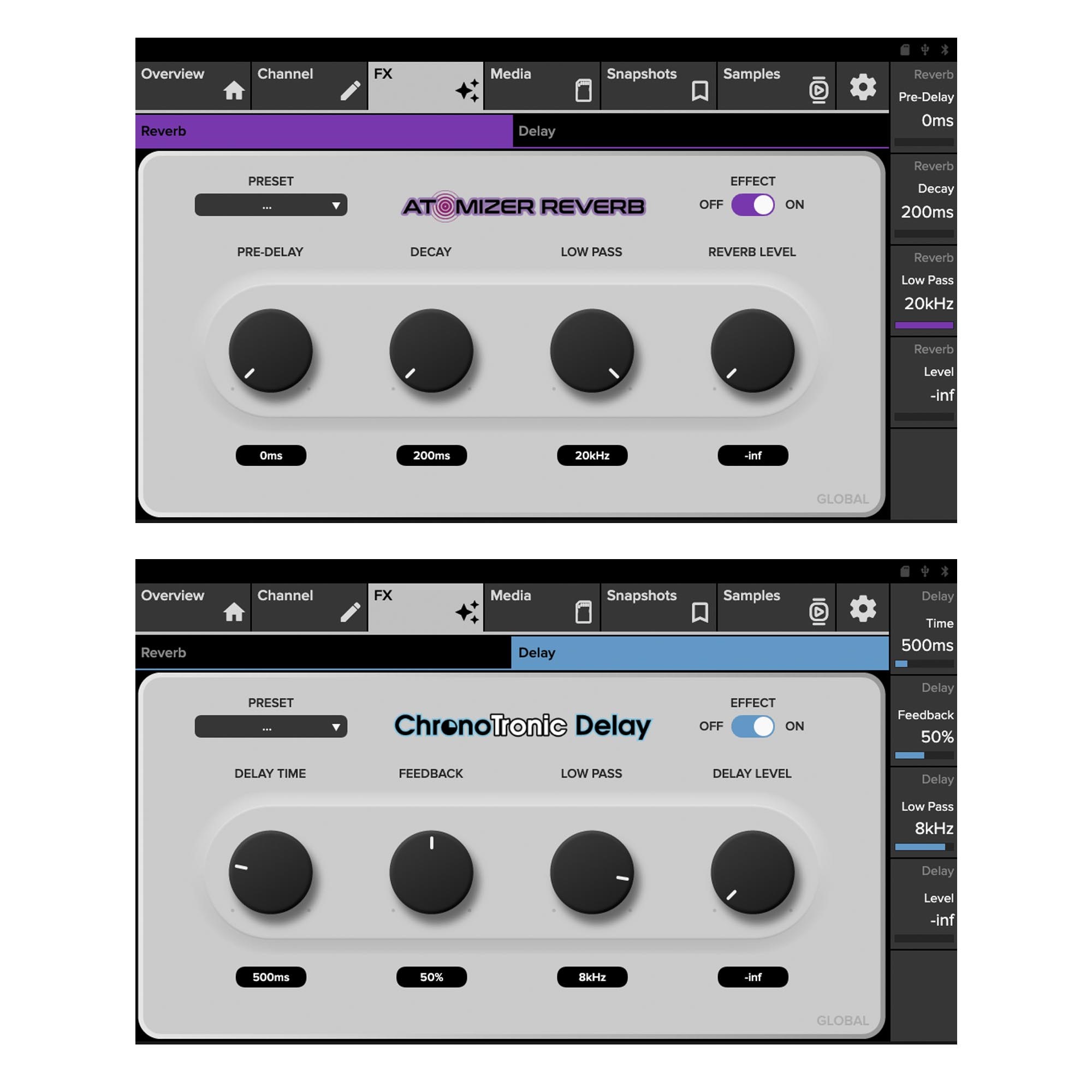  Mackie DLZ Creator Adaptive Digital Mixer for Podcasting,  Streaming and  with User Modes, Mix Agent Technology, Auto Mix,  Onyx80 Mic Preamps : Musical Instruments