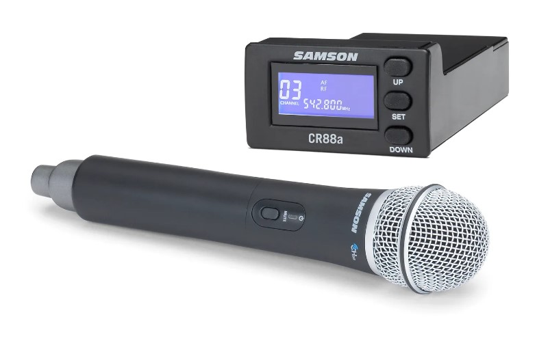 Photos - Microphone SAMSON SWMC88HQ6  Concert 88a Wireless Handheld  System fo 