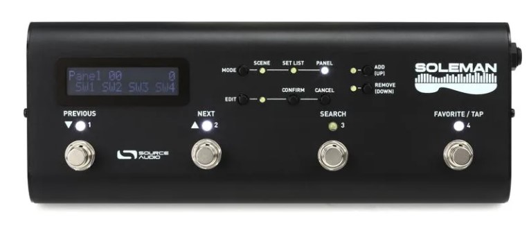Soleman MIDI Foot Controller - Source Audio Website