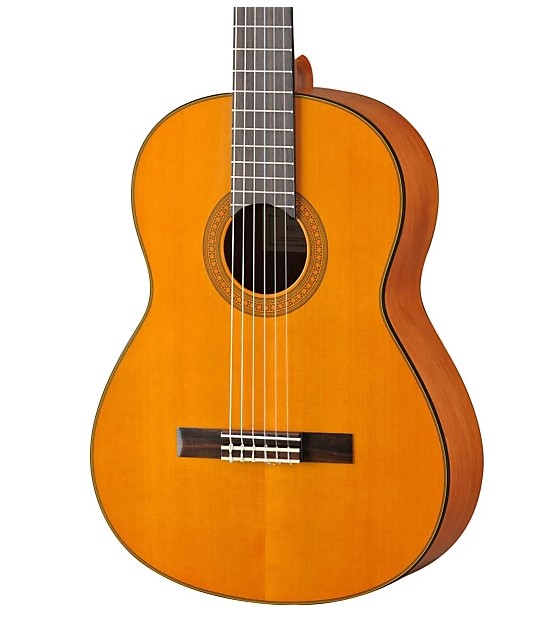 Yamaha CG122 Classical Guitar with Nylon Strings and Solid Cedar Top for sale