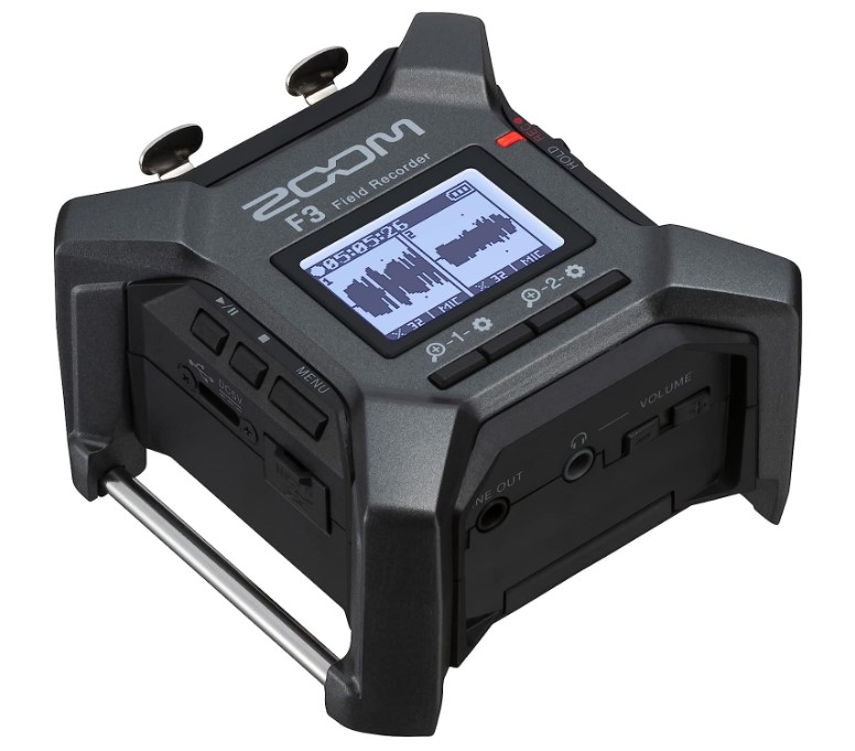 Photos - Portable Recorder Zoom F3- F3 MultiTrack Recorder with 32-bit Float 