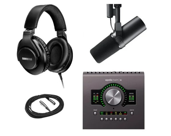 Universal Audio Apollo Twin X QUAD HE Bundle 10x6 Interface