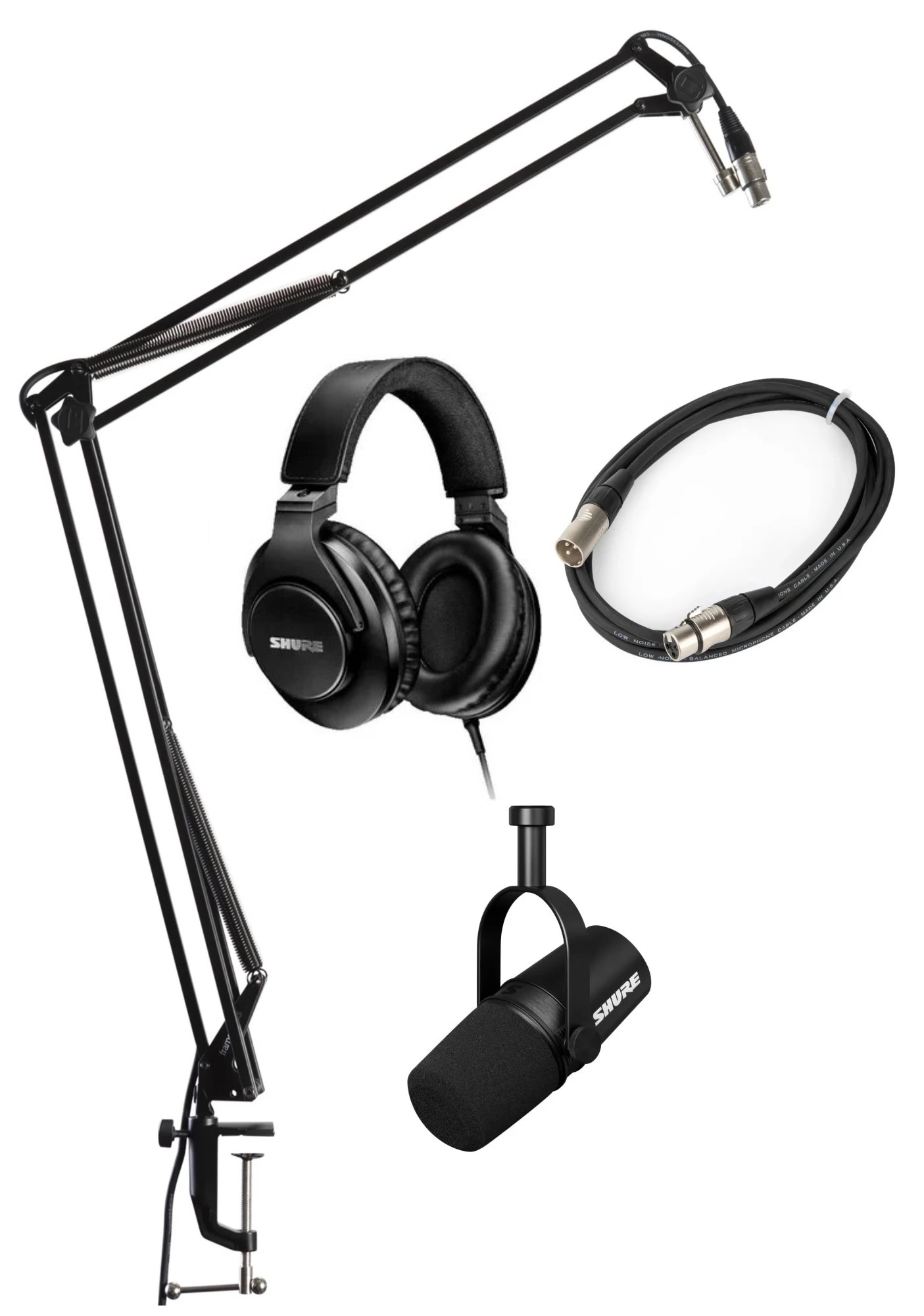 Shure MV7X Podcast Bundle