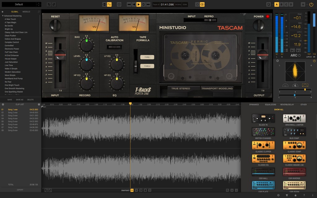 IK Multimedia TASCAM Porta One TASCAM PORTA ONE Cassette Recorder Plug-In  [Virtual]