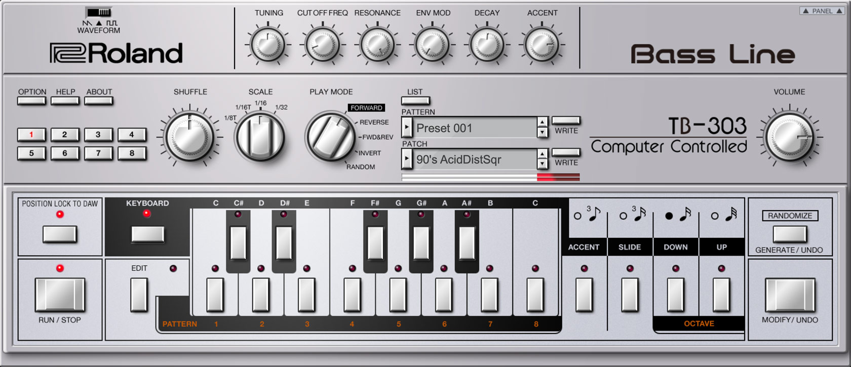 Roland Tb-303 Software Bass Line [Virtual]