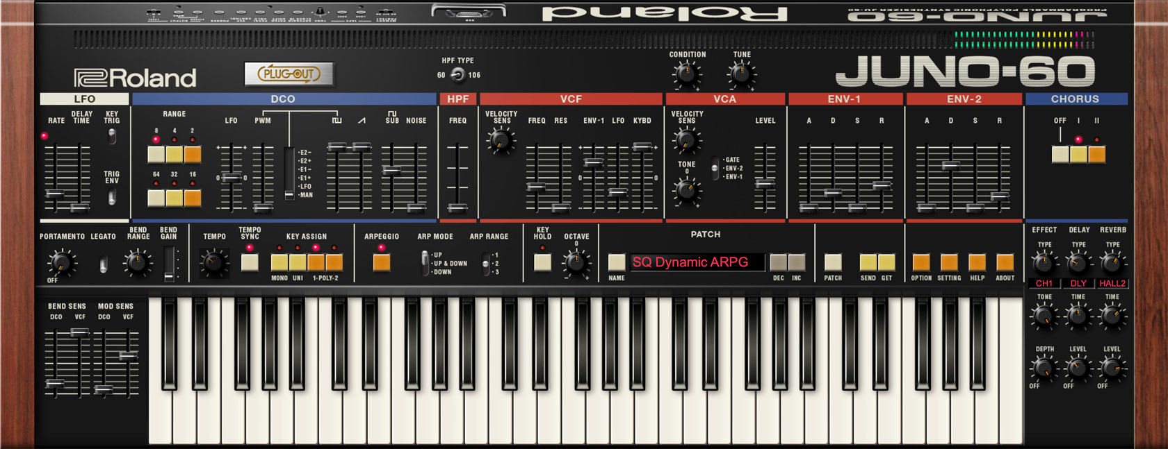Roland JUNO-60 '80s Software Synthesizer [Virtual] | Full