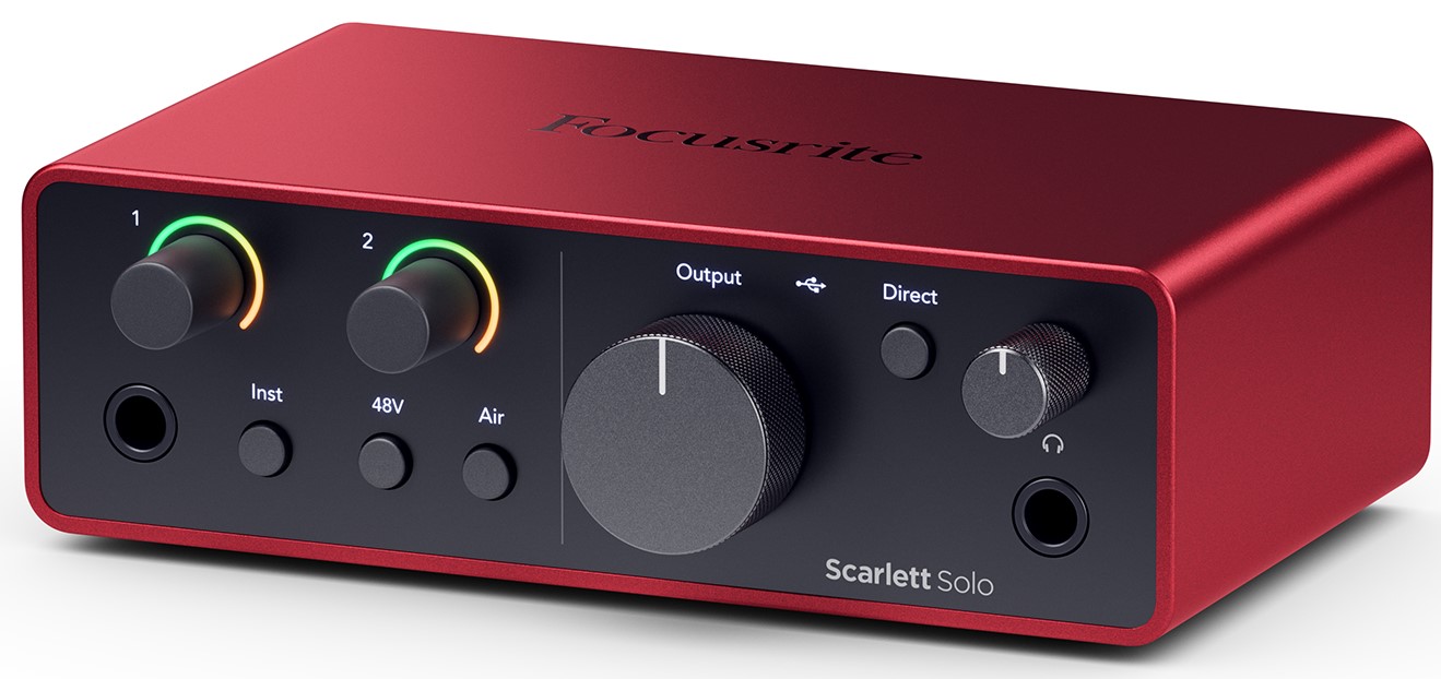 Focusrite Scarlett Solo 3rd Gen USB 2x2 Digital Interface