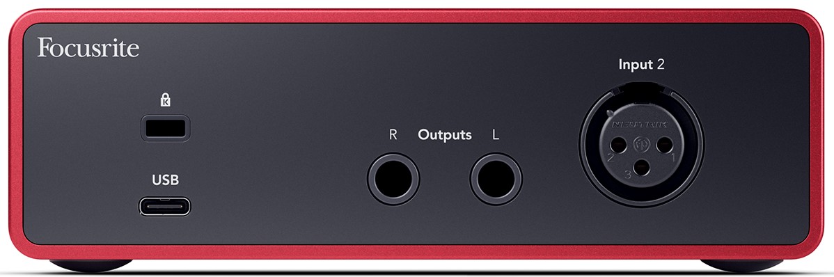 Focusrite Scarlett 2i2 - 2x2 USB Audio Interface (4th Gen)