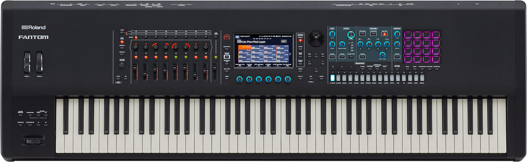 Roland FANTOM-8-K 88-Key Music Workstation with Essential Roland FANTOM-8-K 88-Key Music Workstation with Essential